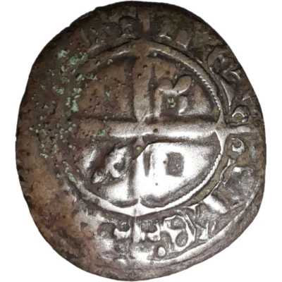 Double Denier Provencal - Louis II / Louis III ND front