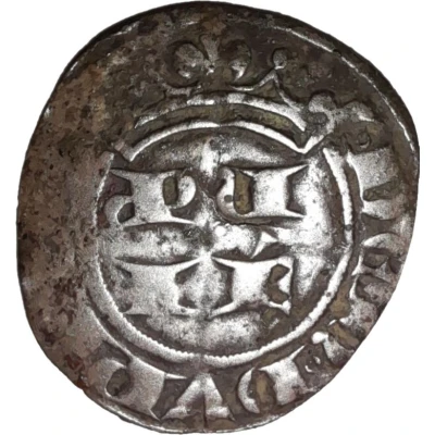 Double Denier Provencal - Louis II / Louis III ND back