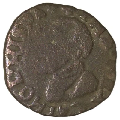 Double Denier in the name of Philip II front