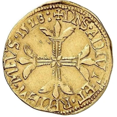 Double Gold Ecu - Louis II back