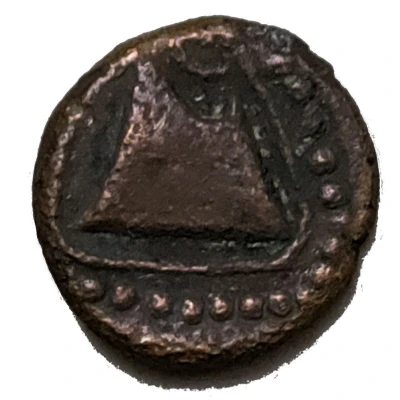 Double Jittal - Tiruvannamalai Coin 1520-1610 AD ND back