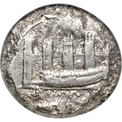 Double Shekel - Ba'alshallim I 425 BC - 407 BC front