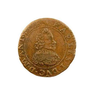 Double Tournois - Charles I 14th type front