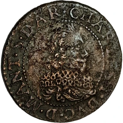 Double Tournois - Charles I 15th type front