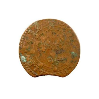 Double Tournois - Charles I 16th type back