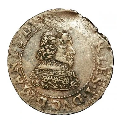 Double Tournois - Charles I 17th type front