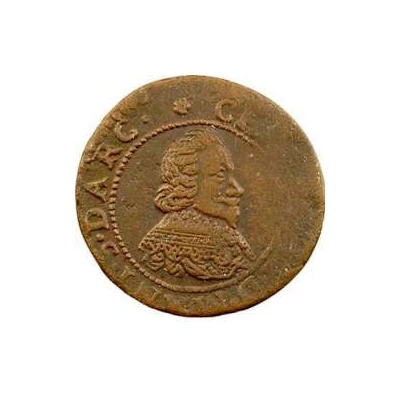 Double Tournois - Charles I 20th type front