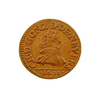 Double Tournois - Charles I 3rd type front