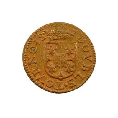 Double Tournois - Charles I 3rd type back