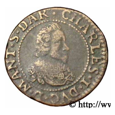 Double Tournois - Charles I 4th type front