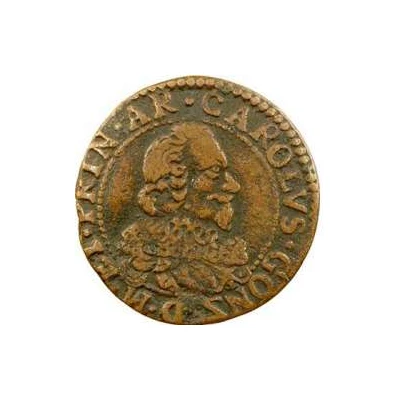 Double Tournois - Charles I 6th type front