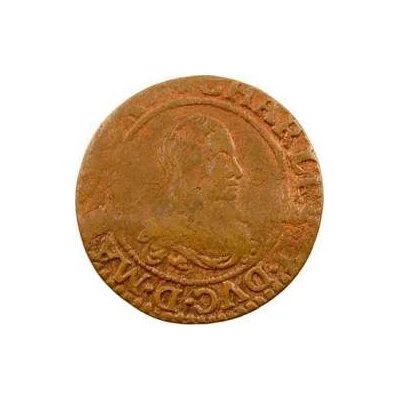 Double Tournois - Charles II 21st type front