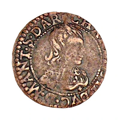 Double Tournois - Charles II 22nd type front