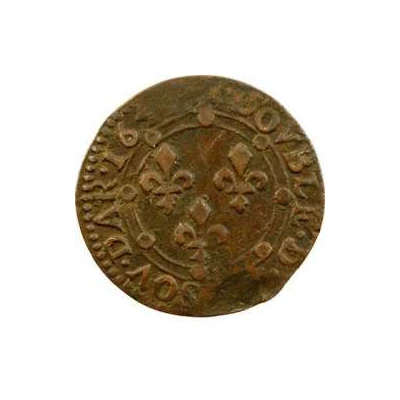 Double Tournois - Charles II 23rd type back