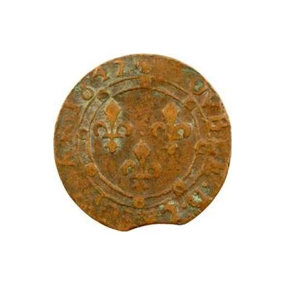 Double Tournois - Charles II 24th type back