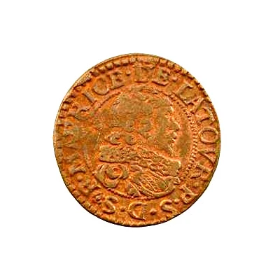 Double Tournois - Frédéric-Maurice 8th type front