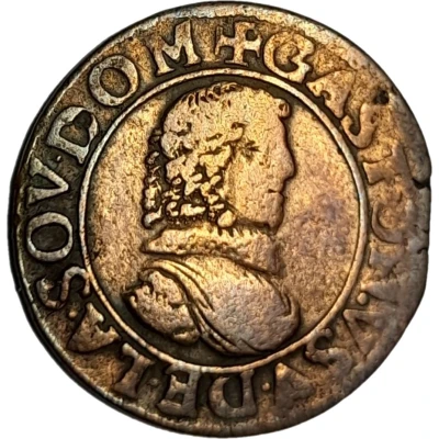 Double Tournois - Gaston d'Orléans 8th type front