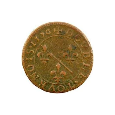 Double Tournois - Louis II 1st type back