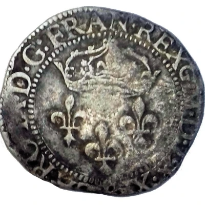 Double sol parisis - Charles IX front