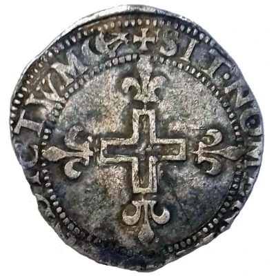 Double sol parisis - Charles IX back