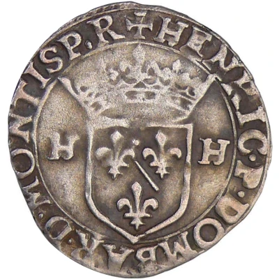 Douzain - Henry II front