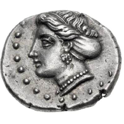 Drachm - ΘΕΟΤΙ Theoti 330 BC - 300 BC front