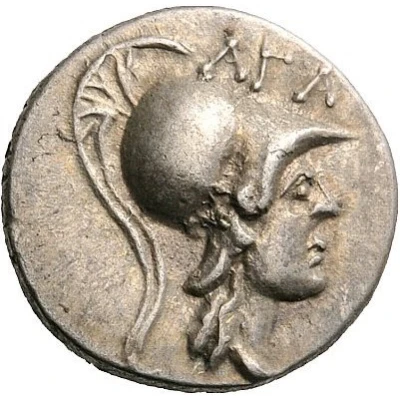 Drachm - Aga[...] 50 BC - 25 BC front