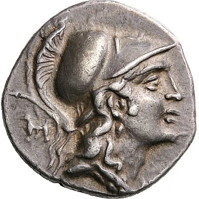 Drachm - Alketas, Sosipatros and Xe[...] 150 BC - 50 BC front