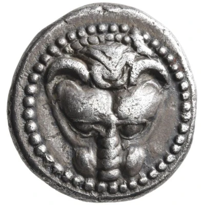 Drachm - Anaxilas 494 BC - 461 BC front