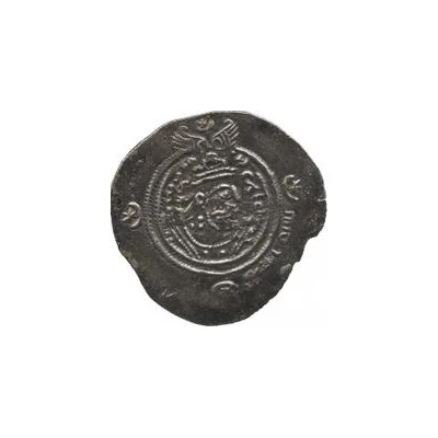 Drachm - Anonymous - Yazdigerd III type Arab-Sasanian ND front