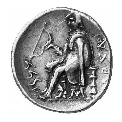 Drachm - Arsaces I Mithradatkart 247 BC - 211 BC back