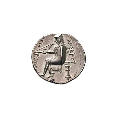 Drachm - Arsaces I Nisa 247 BC - 211 BC back