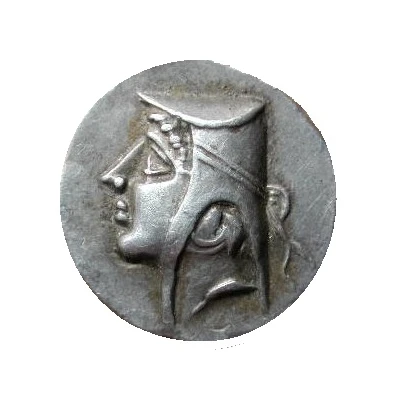 Drachm - Arsaces II Rhagae-Arsacia 211 BC - 191 BC front