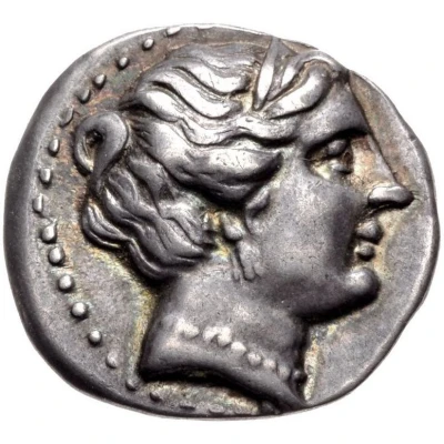 Drachm - Autokrates 350 BC - 320 BC front