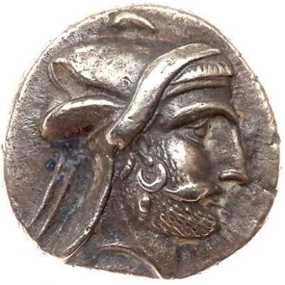 Drachm - Bagadates I King reverse 164 BC - 146 BC front