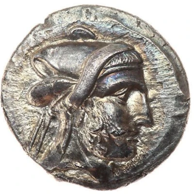 Drachm - Bagadates I Temple reverse 164 BC - 146 BC front