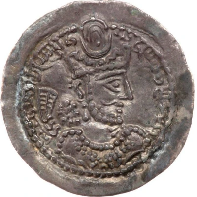 Drachm - Bahram V front