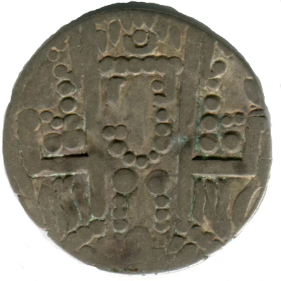 Drachm "Black Dirhems Muhammadi " - citing Caliph al-Amin - Sogdiana "Transoxiana" Arab-Bukharan ND back