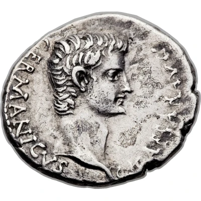 Drachm - Caligula IMPERATOR PONT MAX AVG TR POT front