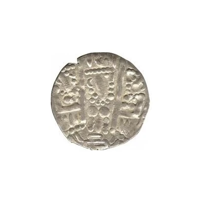 Drachm - Caliph al-Mahdi - Sogdiana "Transoxiana" imitation of Drachm of Varharan V - Arab-Bukharan ND back