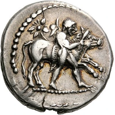 Drachm Countermarked 460 BC - 440 BC front