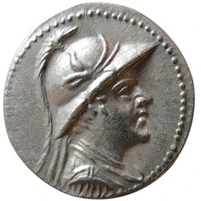 Drachm - Eucratides I 171 BC - 145 BC front