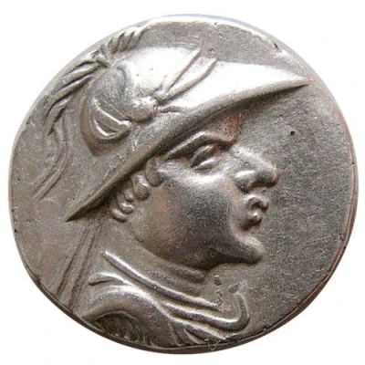 Drachm - Eucratides I 171 BC - 145 BC front