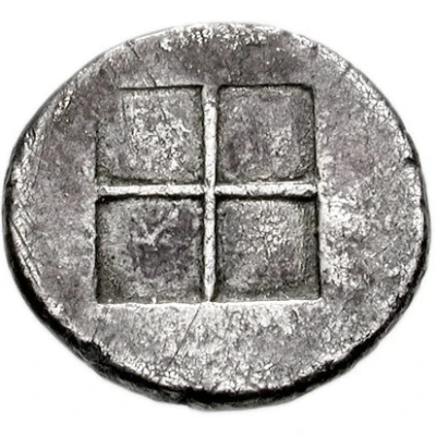 Drachm - Hegesip- 480 BC - 470 BC back