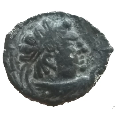 Drachm - Heliocles imitation Indo-Scythian 80 BC front