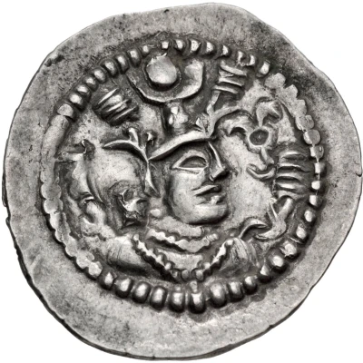 Drachm - Hephthalite Prince back