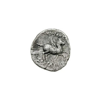 Drachm - Isokrates 197 BC - 190 BC back