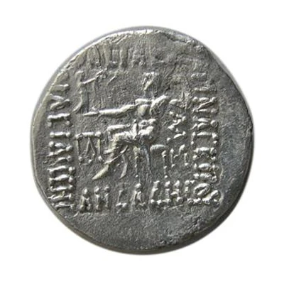 Drachm - Kamnaskires III and Queen Anzaze - Kingdom of Elymais Kamnaskirid Dynasty 82 BC - 75 BC back