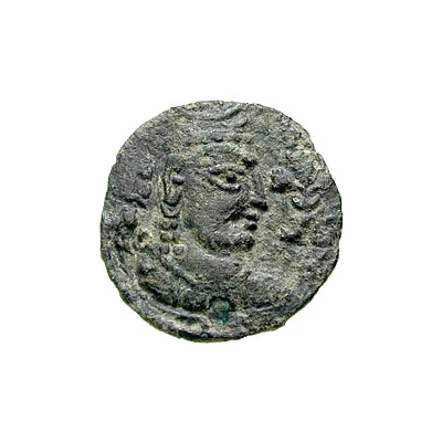 Drachm - Khingila Lord of Zabul, 2nd ver. Hadda-Gandhara front