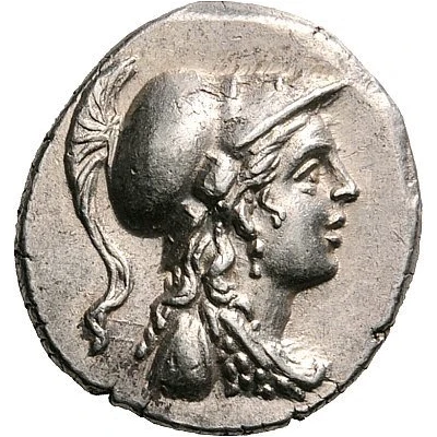 Drachm - Kraterophron and Amynandros 150 BC - 50 BC front